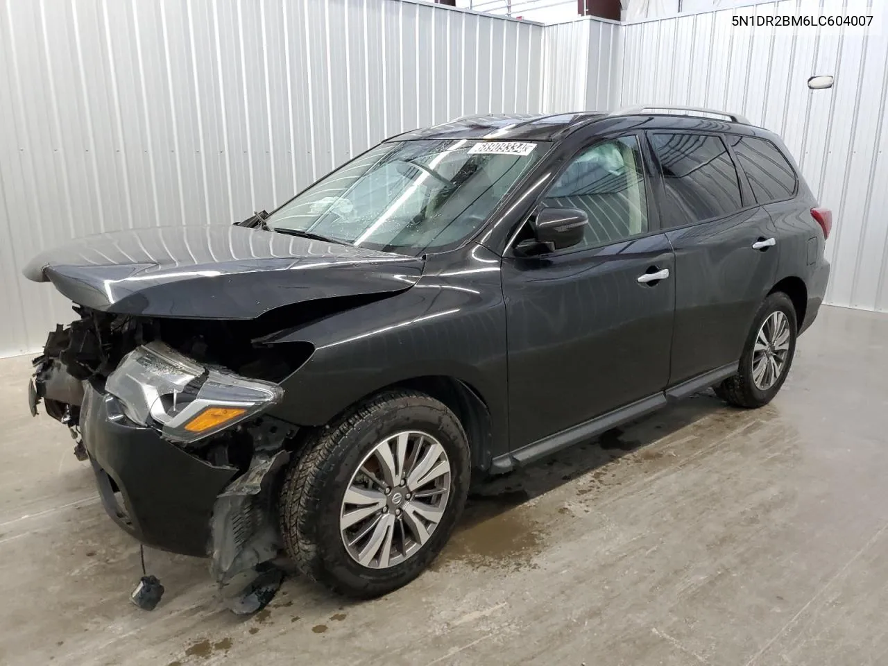 2020 Nissan Pathfinder Sv VIN: 5N1DR2BM6LC604007 Lot: 77045314