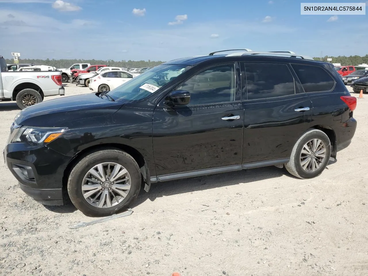 2020 Nissan Pathfinder S VIN: 5N1DR2AN4LC575844 Lot: 77106384