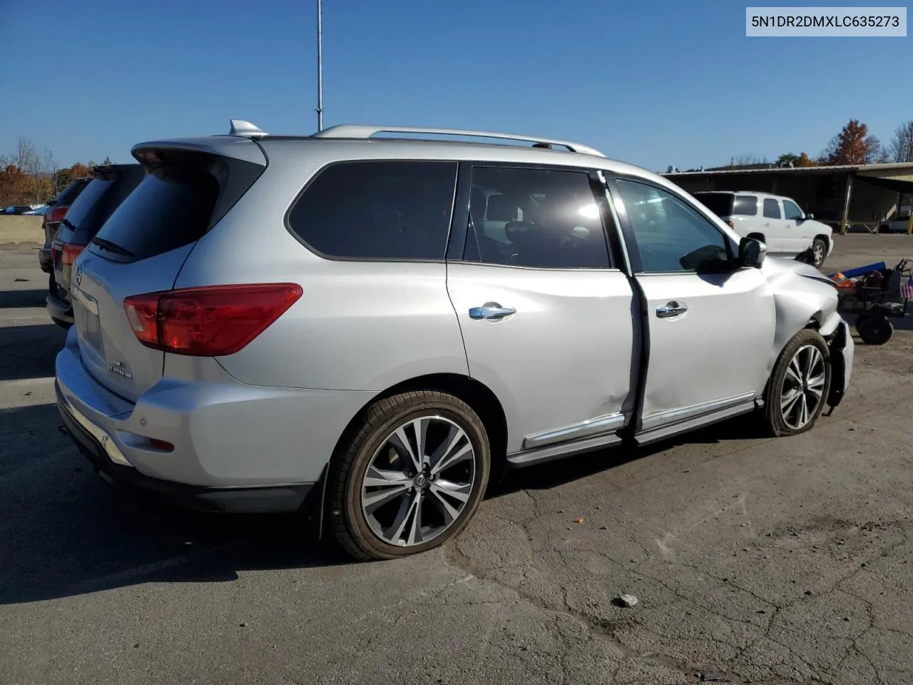 2020 Nissan Pathfinder Platinum VIN: 5N1DR2DMXLC635273 Lot: 77443424