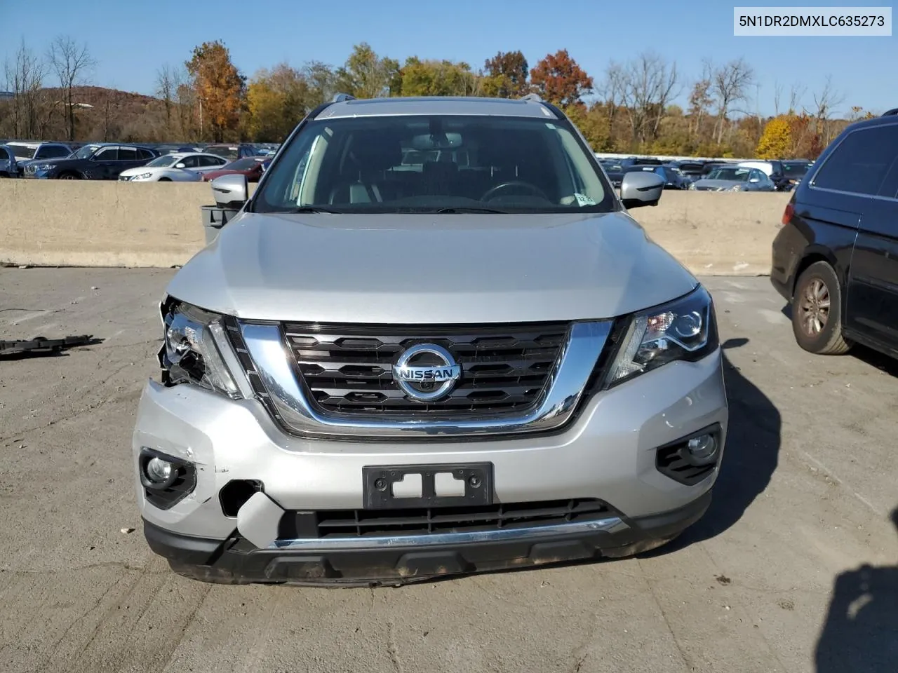 2020 Nissan Pathfinder Platinum VIN: 5N1DR2DMXLC635273 Lot: 77443424