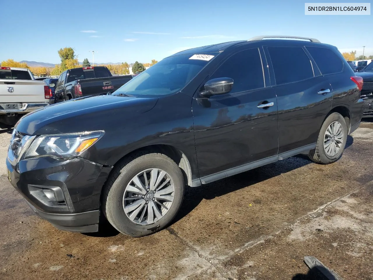 2020 Nissan Pathfinder Sv VIN: 5N1DR2BN1LC604974 Lot: 77449434