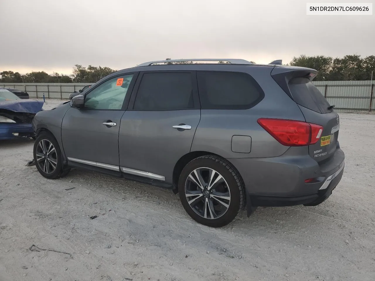 2020 Nissan Pathfinder Platinum VIN: 5N1DR2DN7LC609626 Lot: 77478944