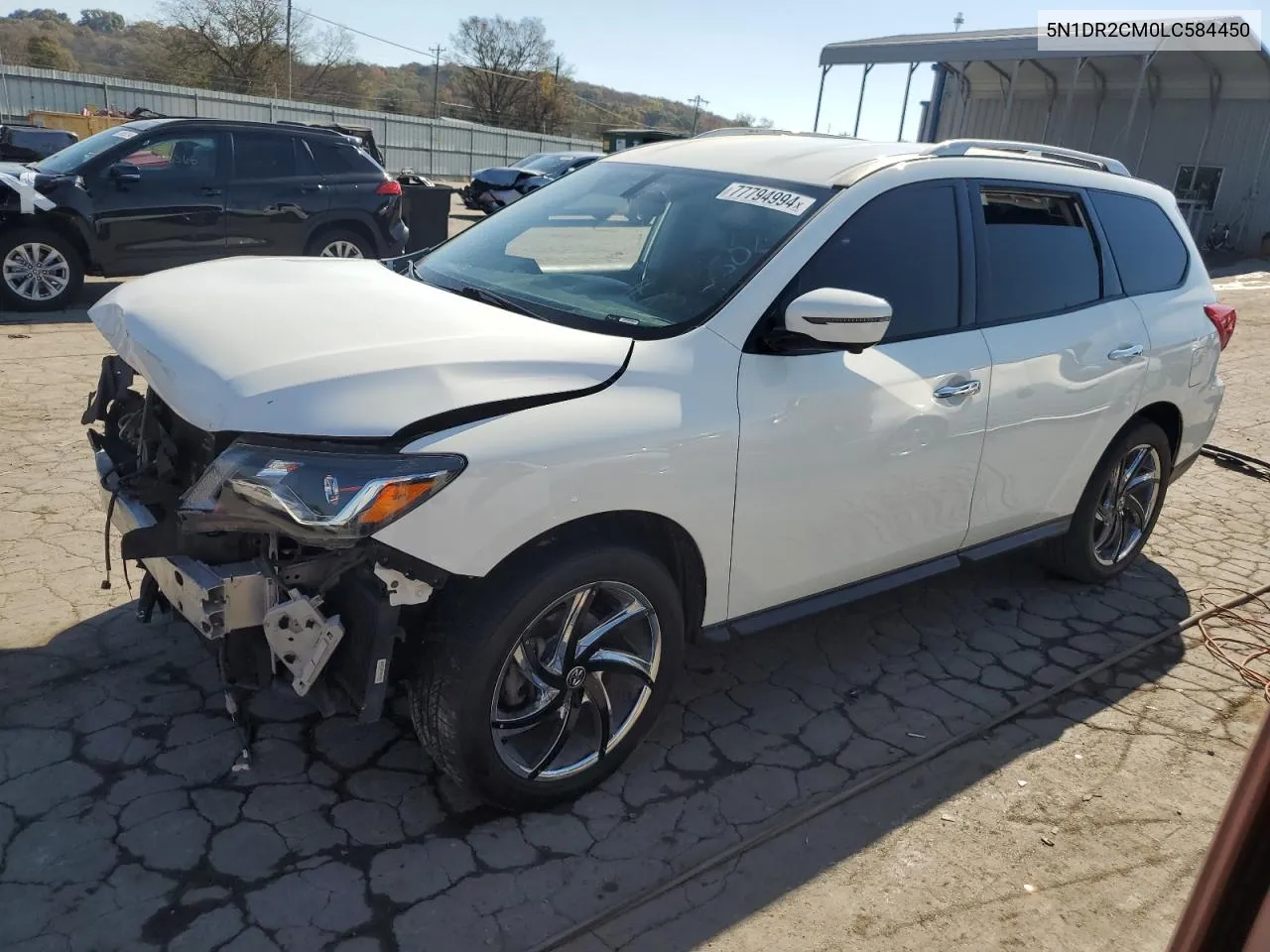 2020 Nissan Pathfinder Sl VIN: 5N1DR2CM0LC584450 Lot: 77794994