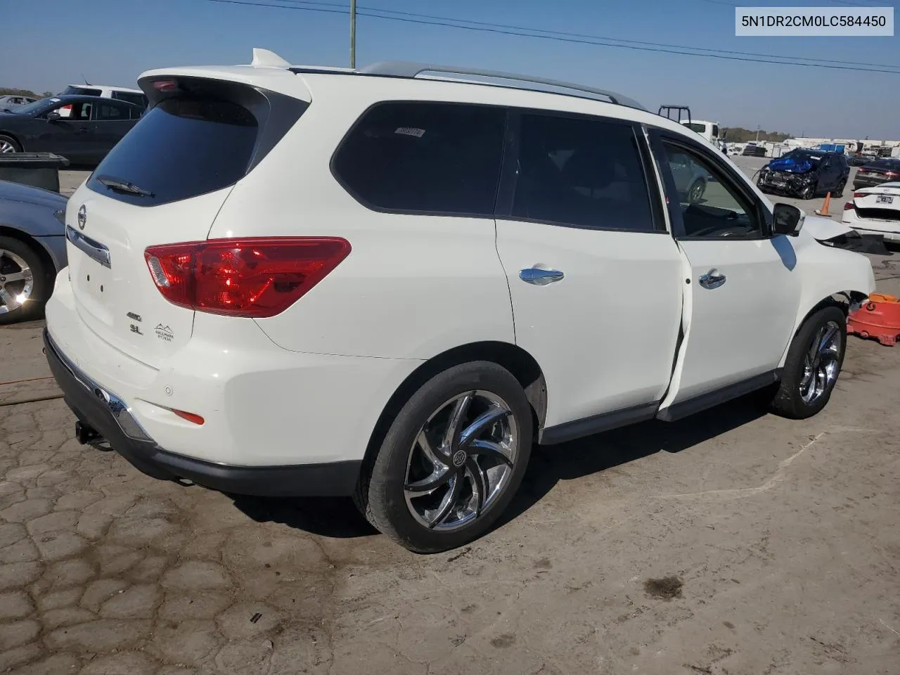 2020 Nissan Pathfinder Sl VIN: 5N1DR2CM0LC584450 Lot: 77794994