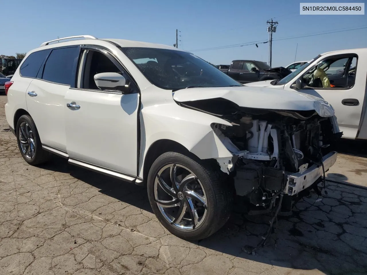 2020 Nissan Pathfinder Sl VIN: 5N1DR2CM0LC584450 Lot: 77794994