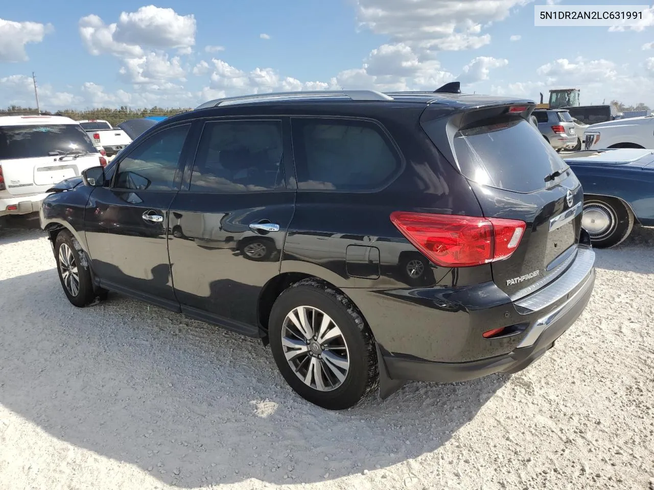 2020 Nissan Pathfinder S VIN: 5N1DR2AN2LC631991 Lot: 77846614