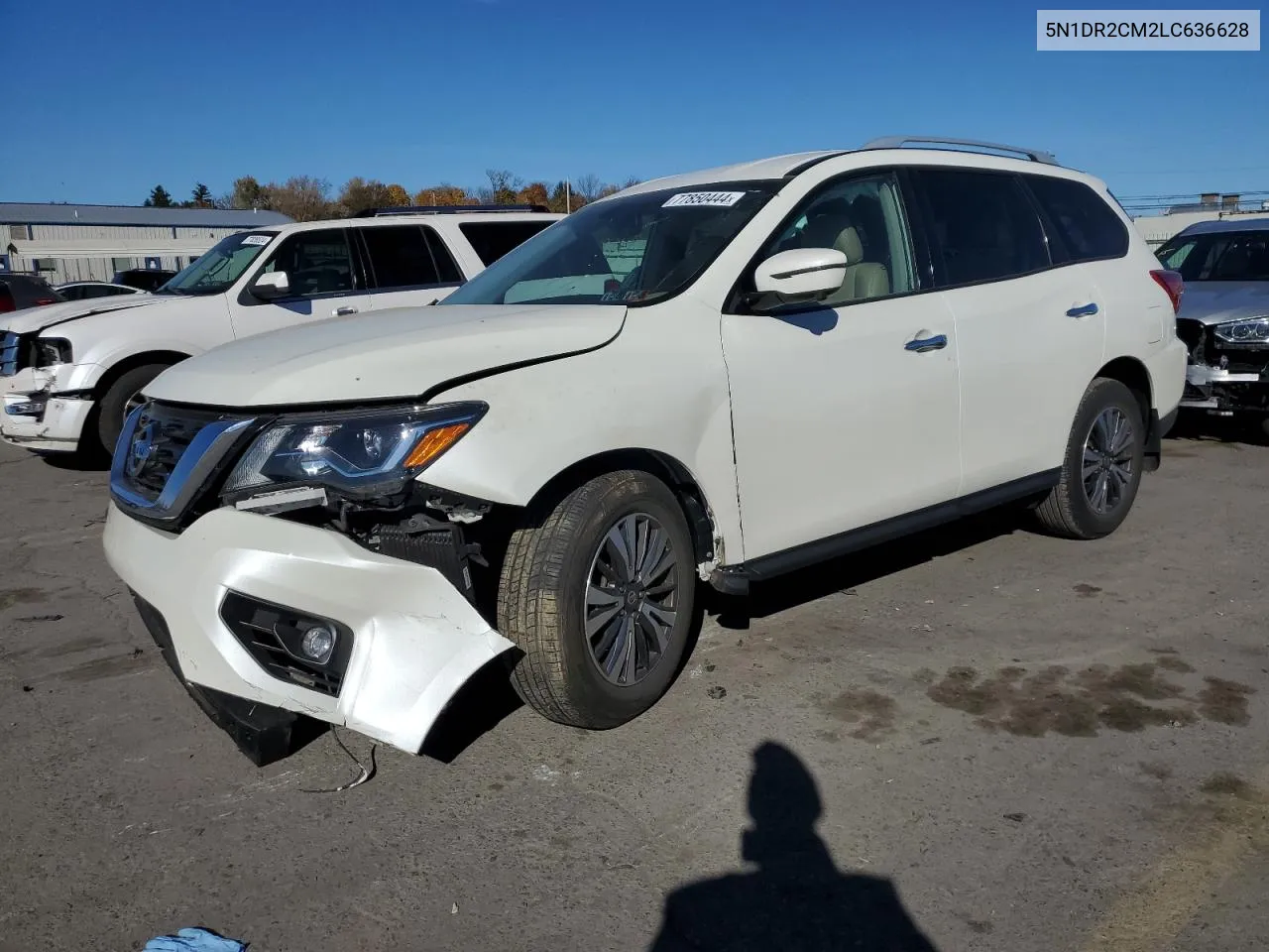 2020 Nissan Pathfinder Sl VIN: 5N1DR2CM2LC636628 Lot: 77850444