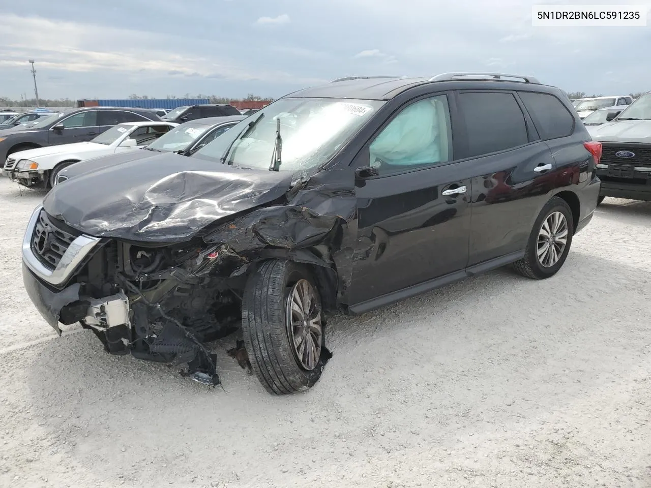 2020 Nissan Pathfinder Sv VIN: 5N1DR2BN6LC591235 Lot: 77980604