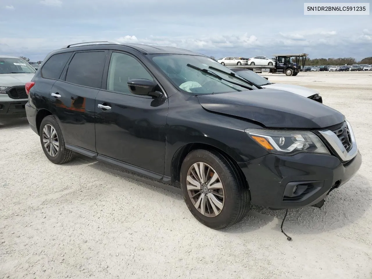 2020 Nissan Pathfinder Sv VIN: 5N1DR2BN6LC591235 Lot: 77980604