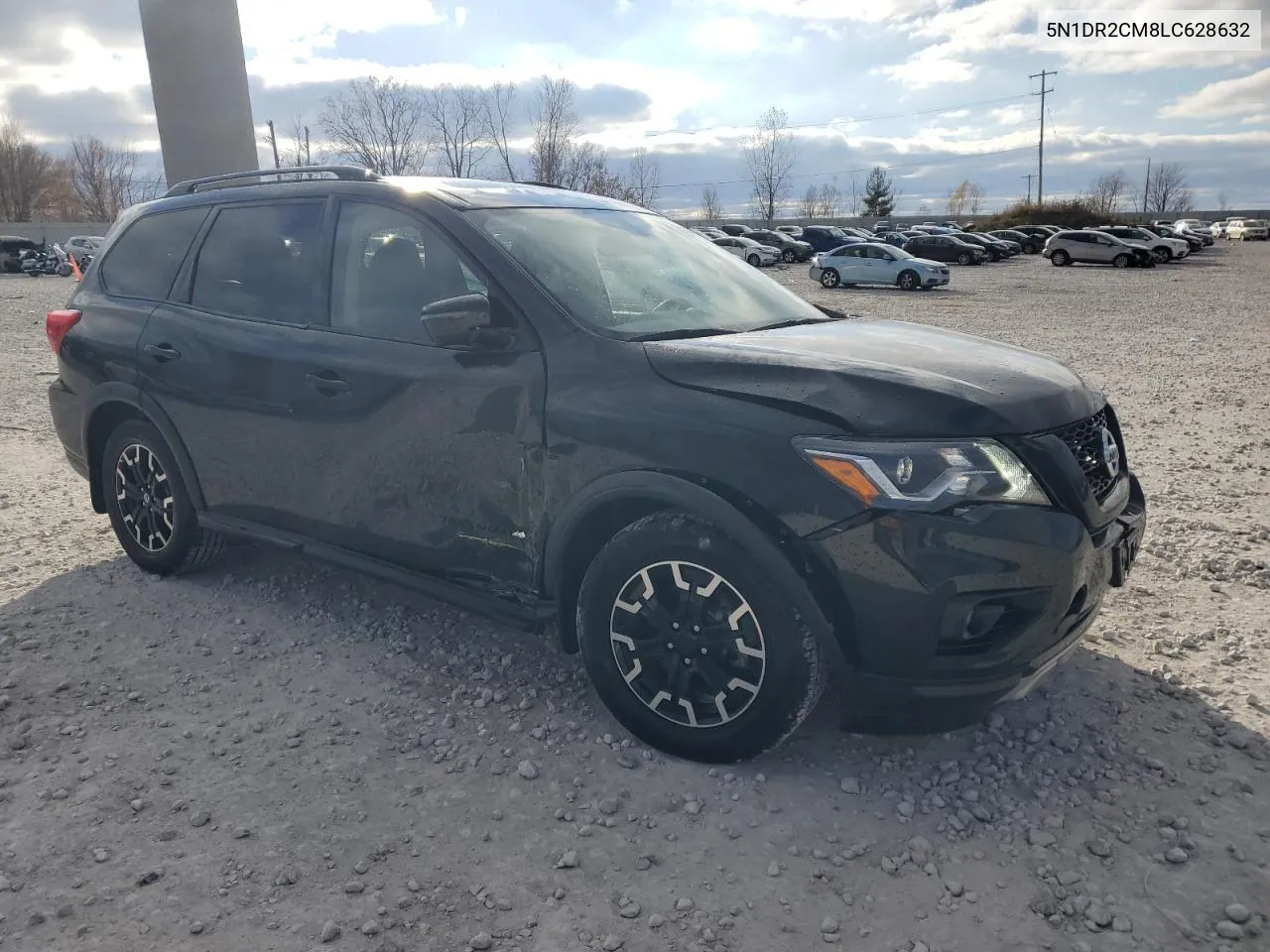 2020 Nissan Pathfinder Sl VIN: 5N1DR2CM8LC628632 Lot: 78032744