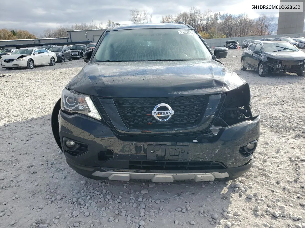 2020 Nissan Pathfinder Sl VIN: 5N1DR2CM8LC628632 Lot: 78032744