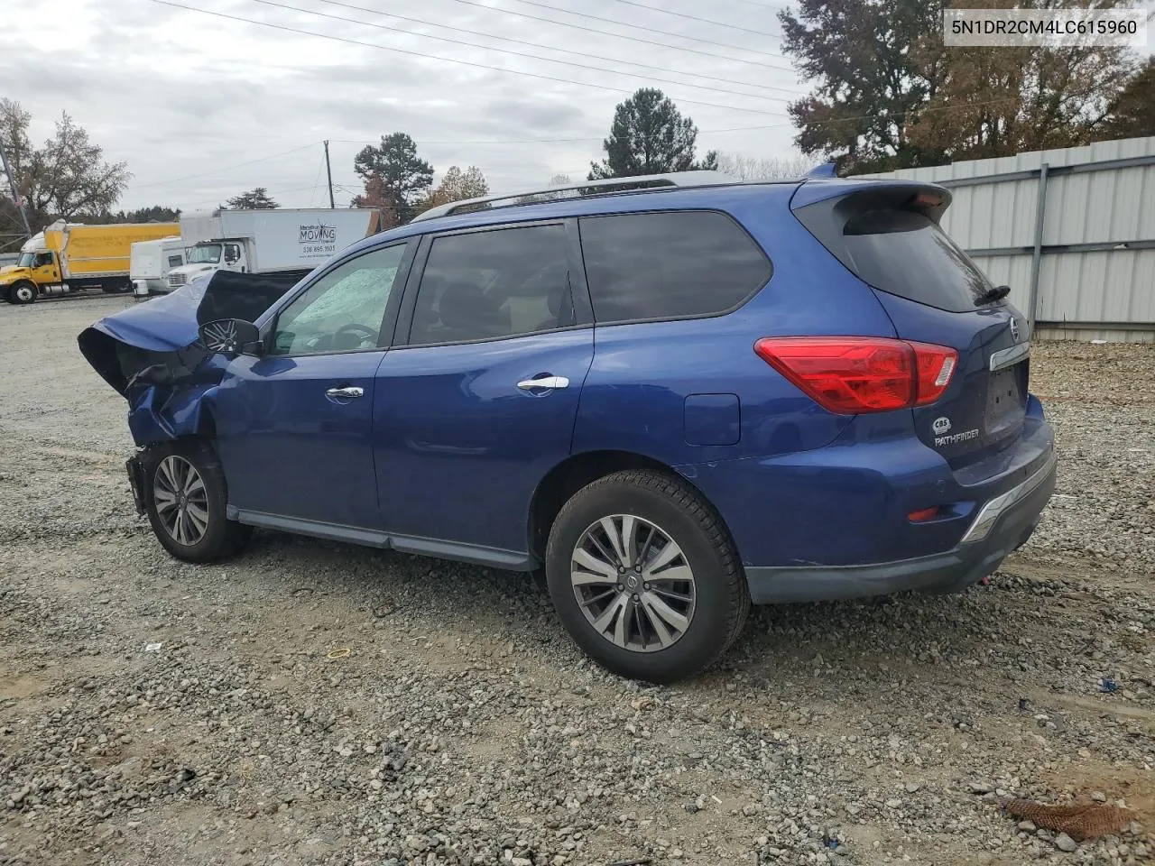 2020 Nissan Pathfinder Sl VIN: 5N1DR2CM4LC615960 Lot: 78251474