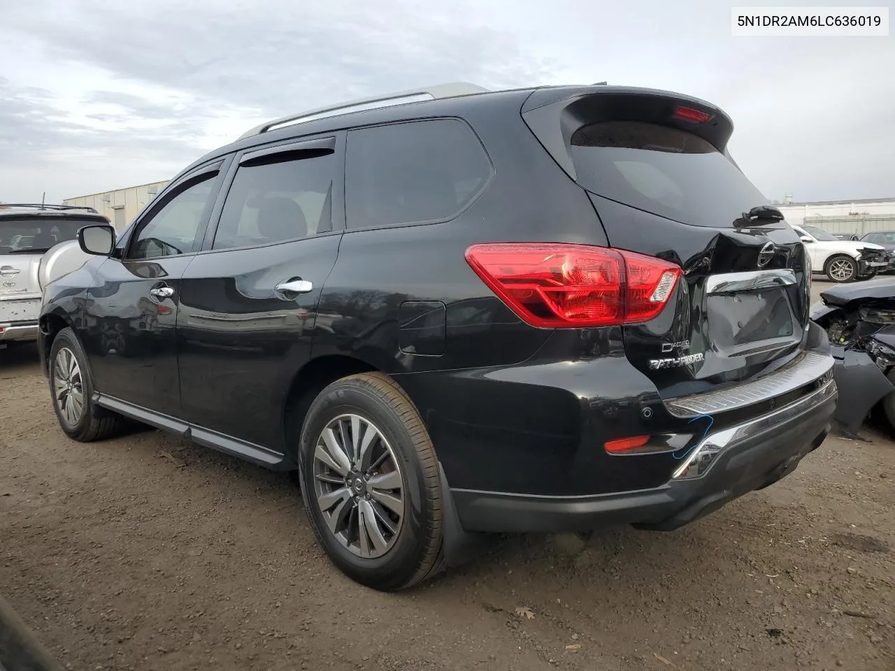 2020 Nissan Pathfinder S VIN: 5N1DR2AM6LC636019 Lot: 78602624