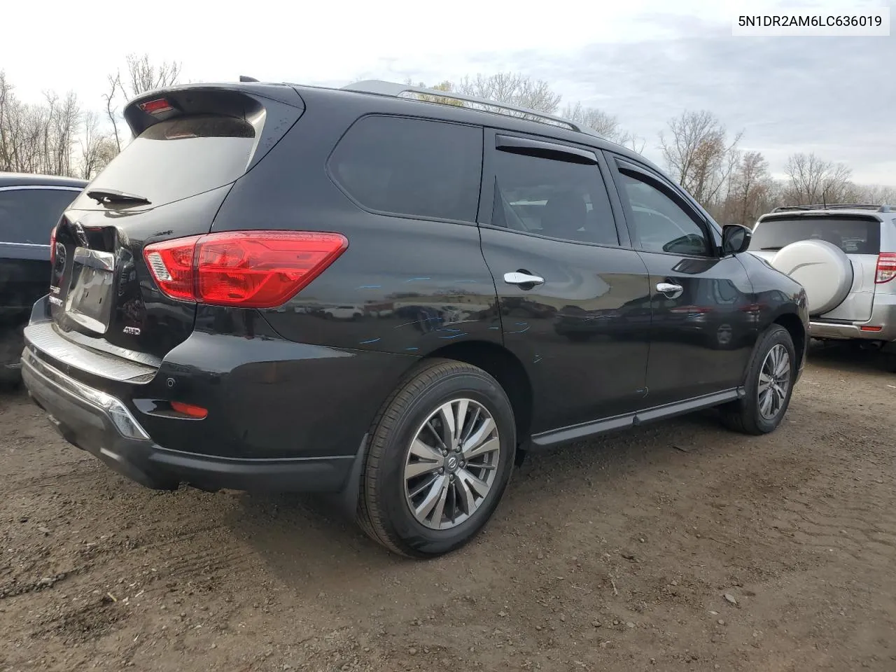 2020 Nissan Pathfinder S VIN: 5N1DR2AM6LC636019 Lot: 78602624