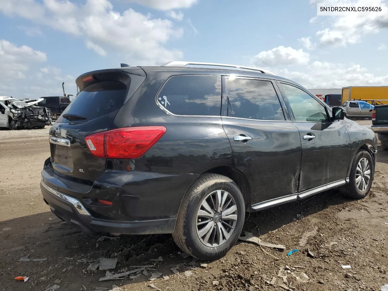 2020 Nissan Pathfinder Sl VIN: 5N1DR2CNXLC595626 Lot: 79232154