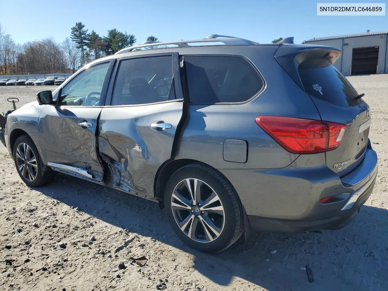 2020 Nissan Pathfinder Platinum VIN: 5N1DR2DM7LC646859 Lot: 79282744