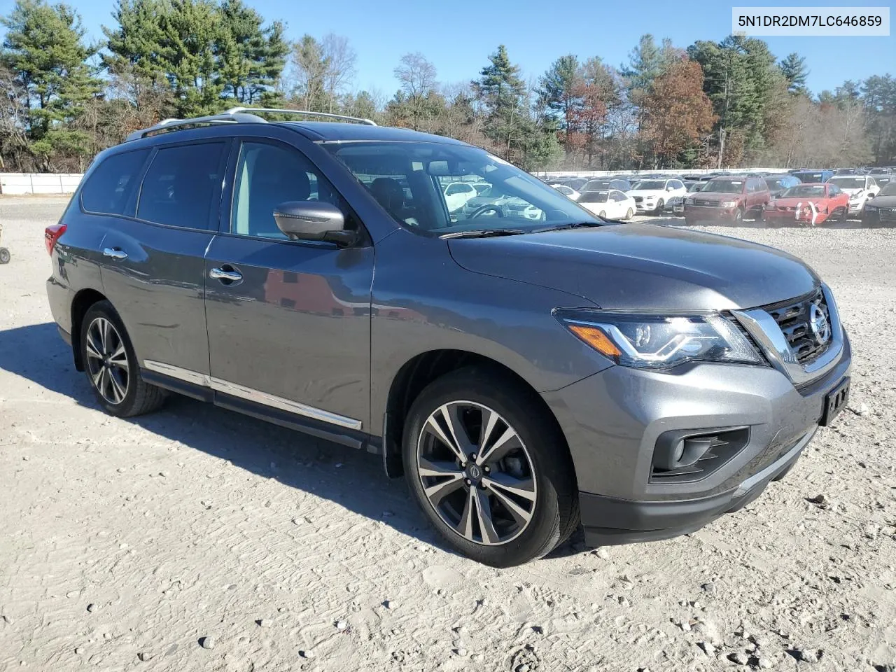 2020 Nissan Pathfinder Platinum VIN: 5N1DR2DM7LC646859 Lot: 79282744