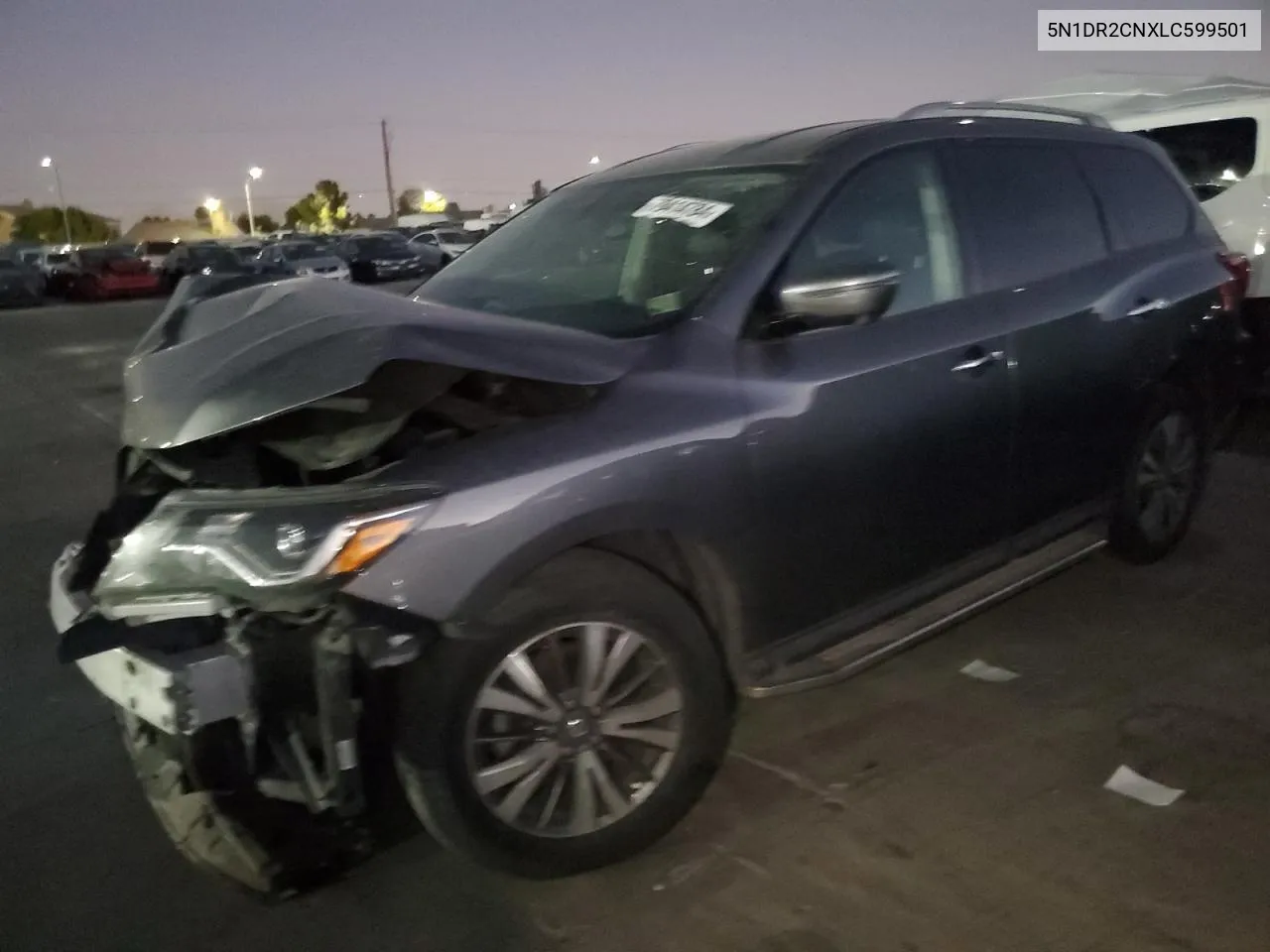 2020 Nissan Pathfinder Sl VIN: 5N1DR2CNXLC599501 Lot: 79414784