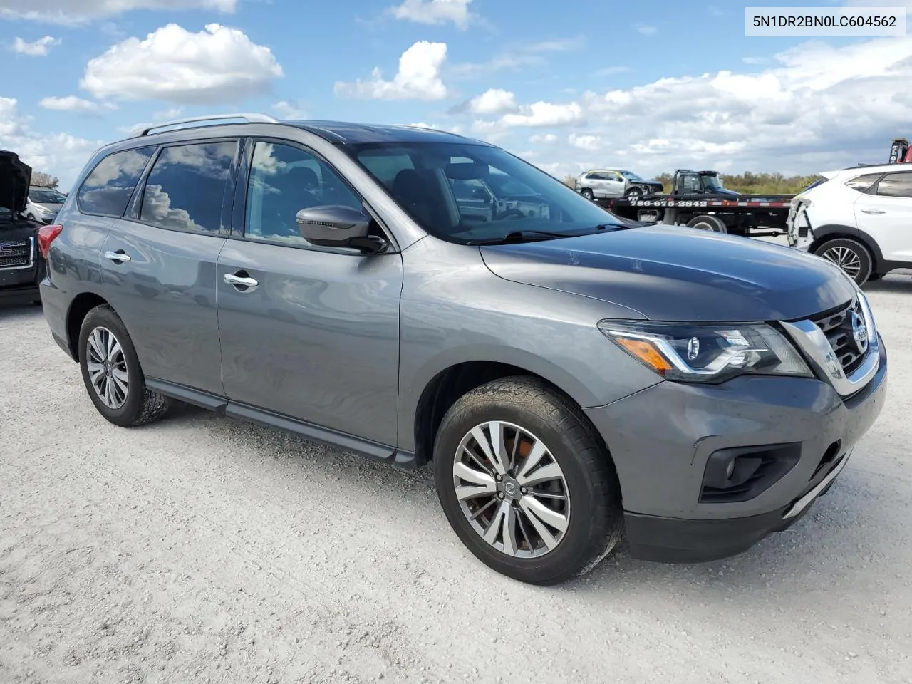 2020 Nissan Pathfinder Sv VIN: 5N1DR2BN0LC604562 Lot: 79420374