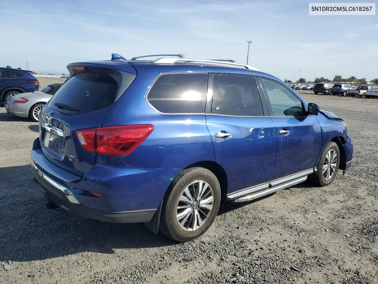 2020 Nissan Pathfinder Sl VIN: 5N1DR2CM5LC618267 Lot: 79437304