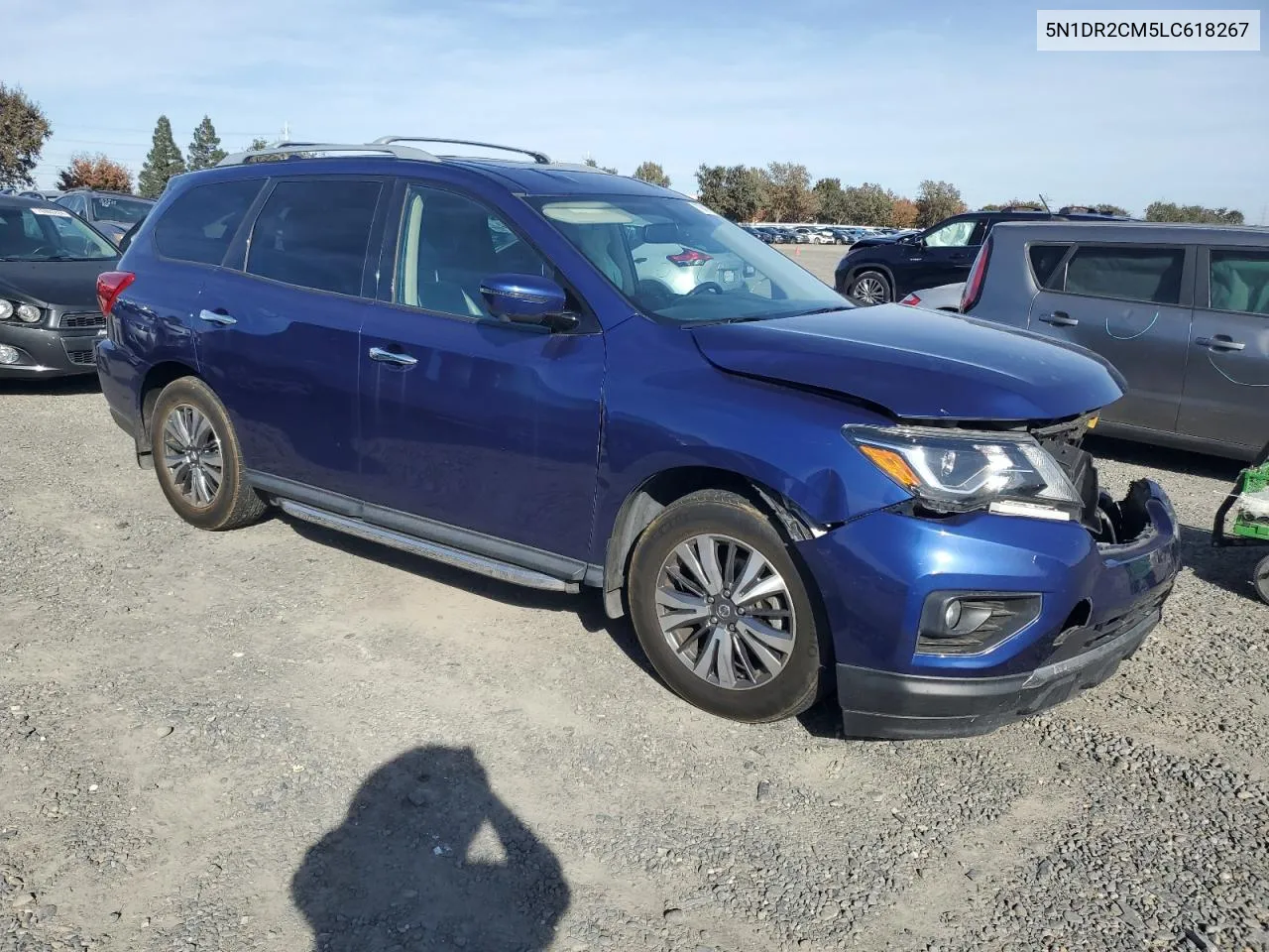 2020 Nissan Pathfinder Sl VIN: 5N1DR2CM5LC618267 Lot: 79437304