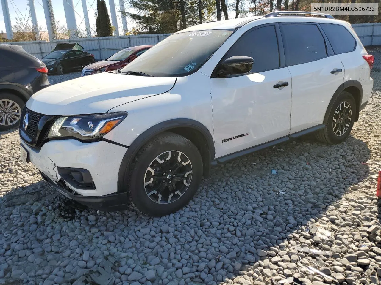 2020 Nissan Pathfinder Sv VIN: 5N1DR2BM4LC596733 Lot: 79612674