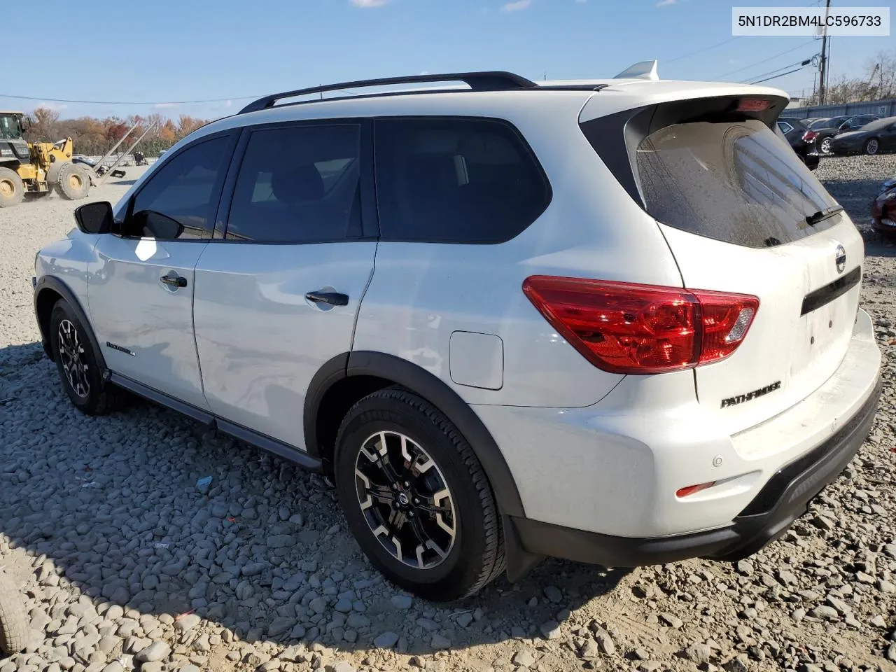 2020 Nissan Pathfinder Sv VIN: 5N1DR2BM4LC596733 Lot: 79612674