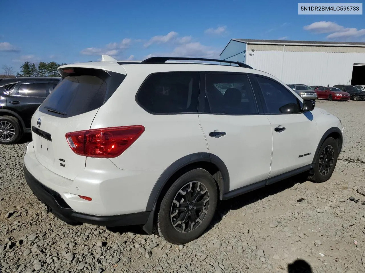 2020 Nissan Pathfinder Sv VIN: 5N1DR2BM4LC596733 Lot: 79612674