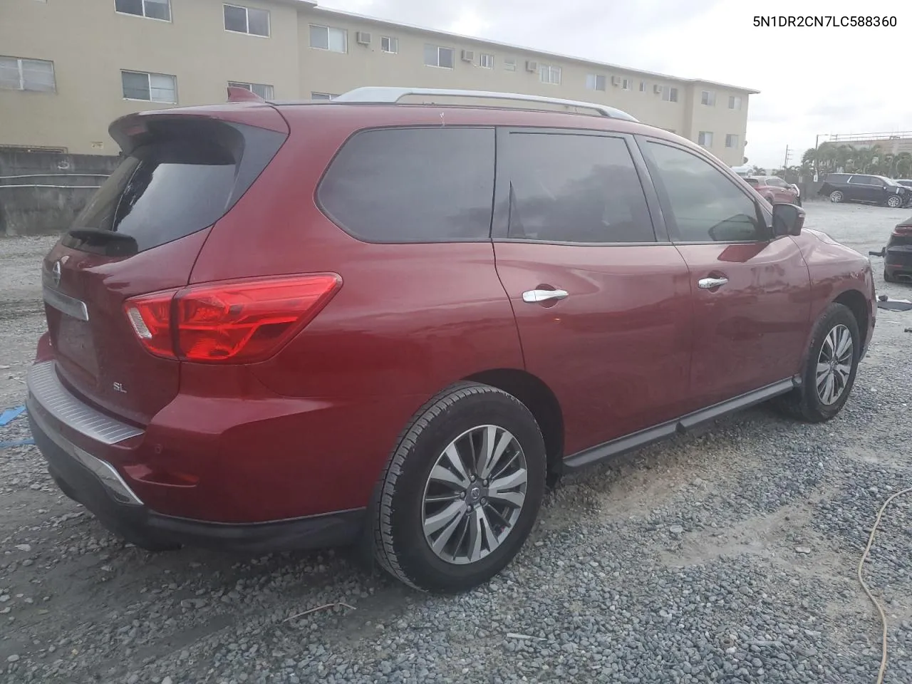 2020 Nissan Pathfinder Sl VIN: 5N1DR2CN7LC588360 Lot: 79950174