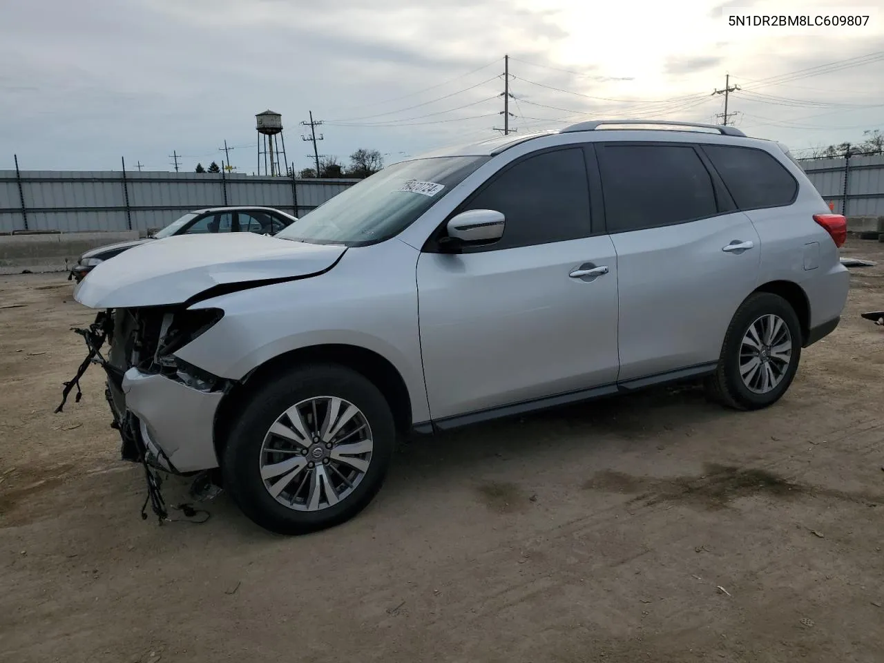 2020 Nissan Pathfinder Sv VIN: 5N1DR2BM8LC609807 Lot: 80670724