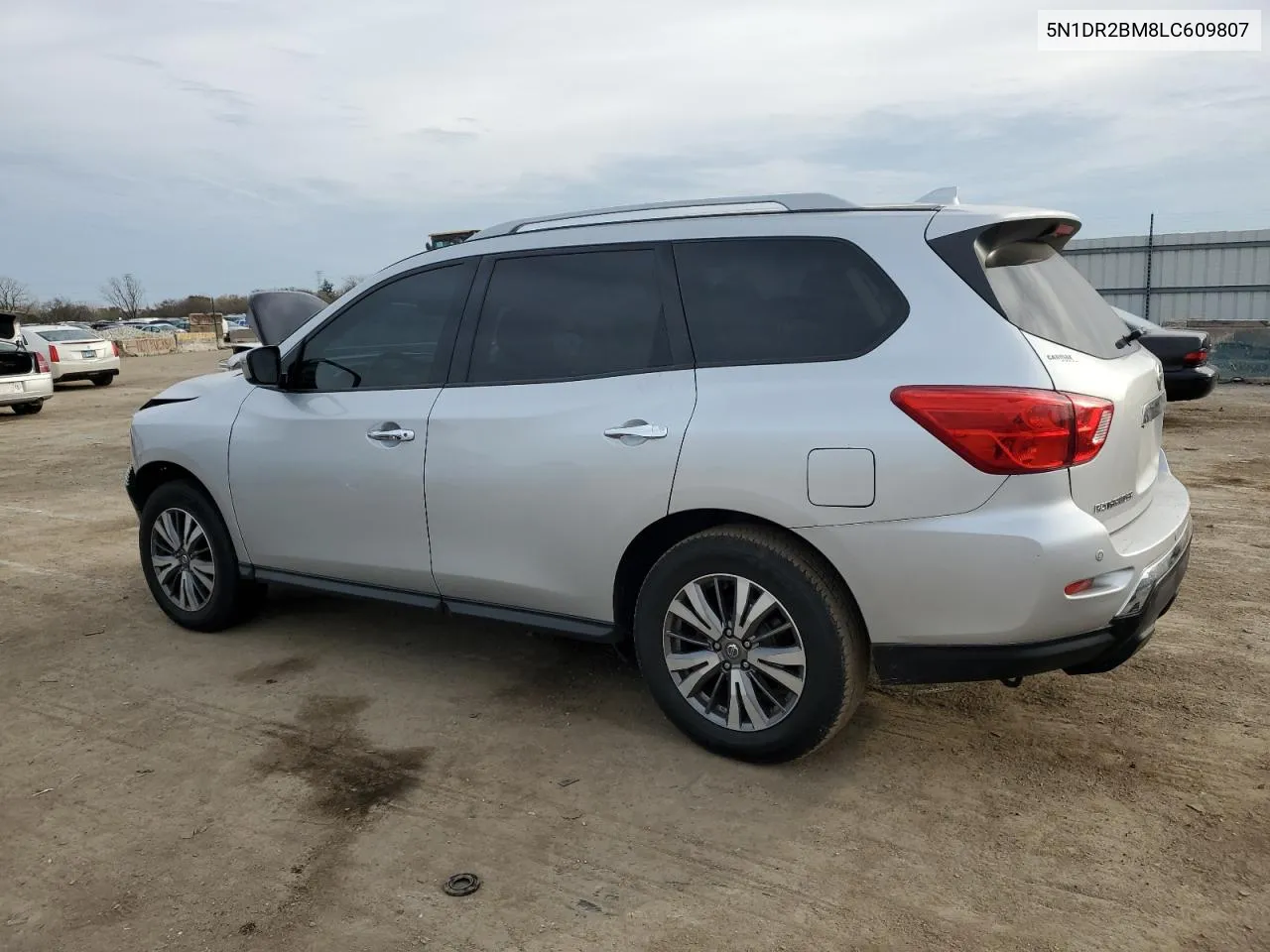 2020 Nissan Pathfinder Sv VIN: 5N1DR2BM8LC609807 Lot: 80670724