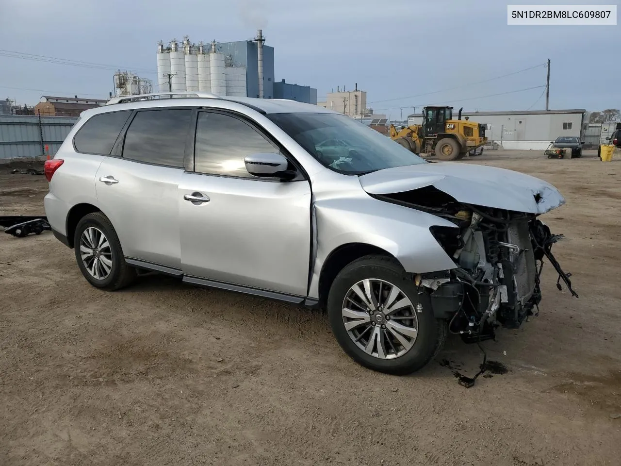 2020 Nissan Pathfinder Sv VIN: 5N1DR2BM8LC609807 Lot: 80670724