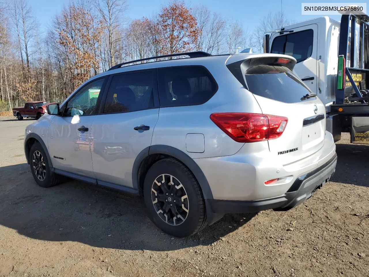 2020 Nissan Pathfinder Sv VIN: 5N1DR2BM3LC575890 Lot: 80855554