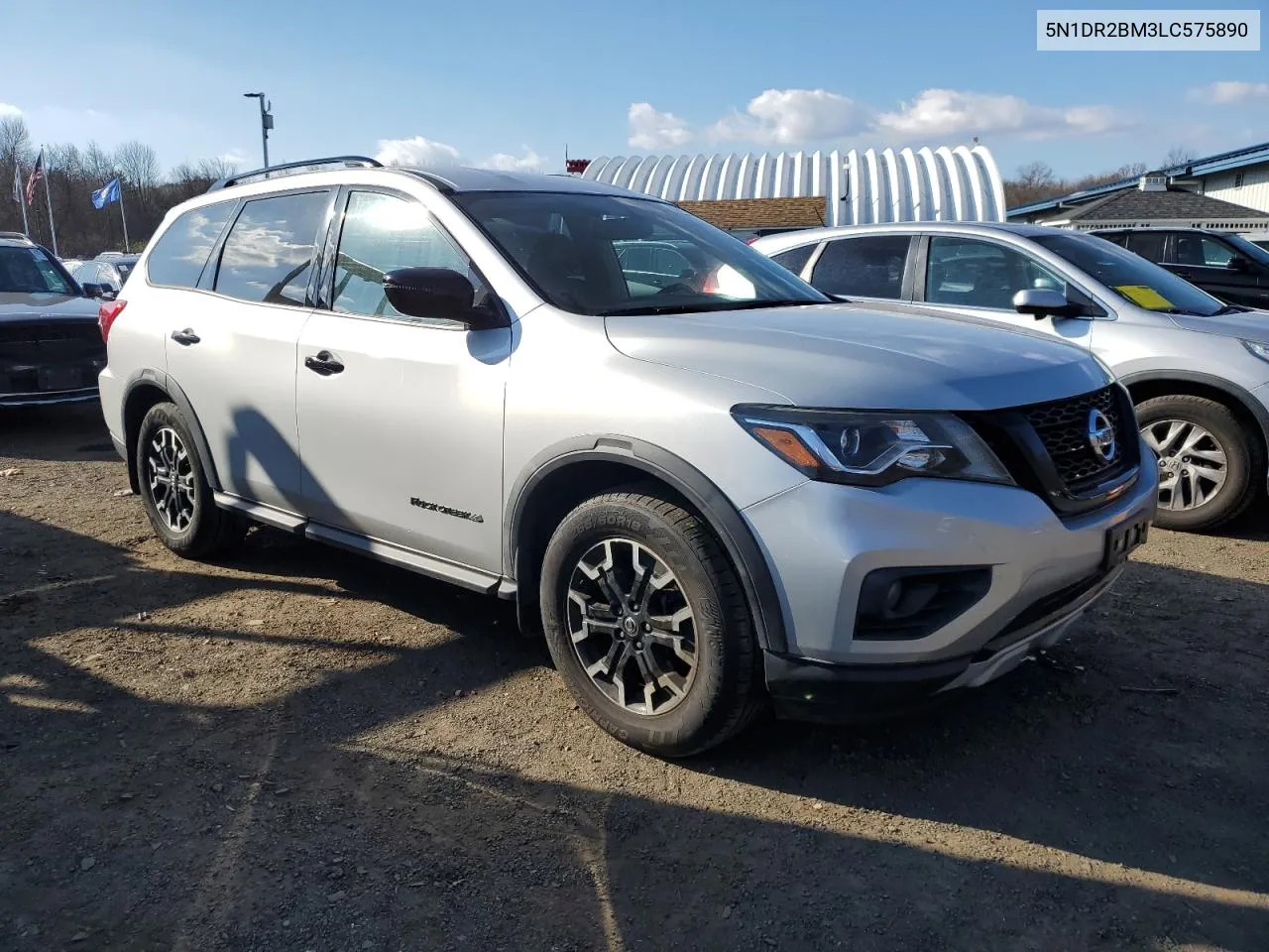 2020 Nissan Pathfinder Sv VIN: 5N1DR2BM3LC575890 Lot: 80855554