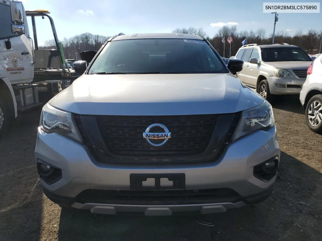 2020 Nissan Pathfinder Sv VIN: 5N1DR2BM3LC575890 Lot: 80855554