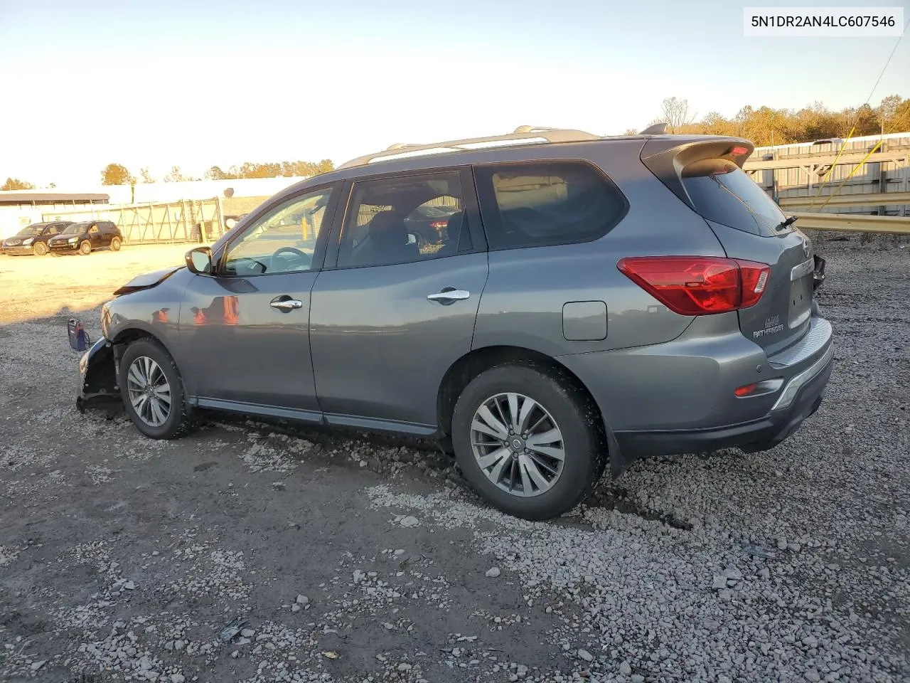 2020 Nissan Pathfinder S VIN: 5N1DR2AN4LC607546 Lot: 81007034