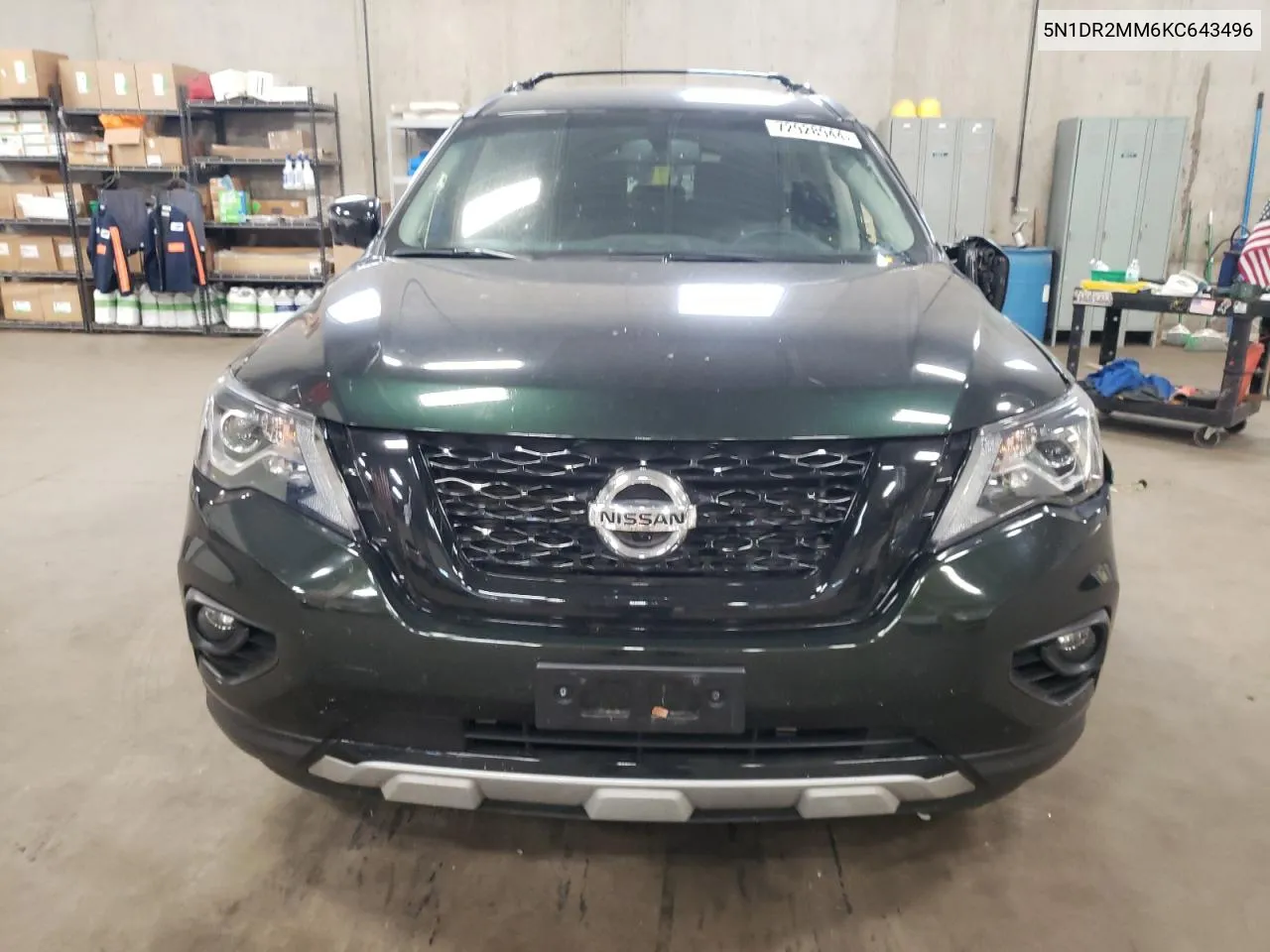 2021 Nissan Pathfinder S VIN: 5N1DR2MM6KC643496 Lot: 72928944