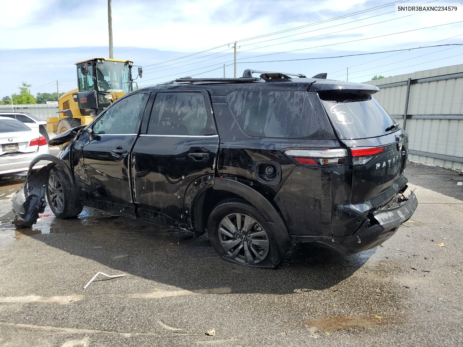 2022 Nissan Pathfinder Sv VIN: 5N1DR3BAXNC234579 Lot: 54801384