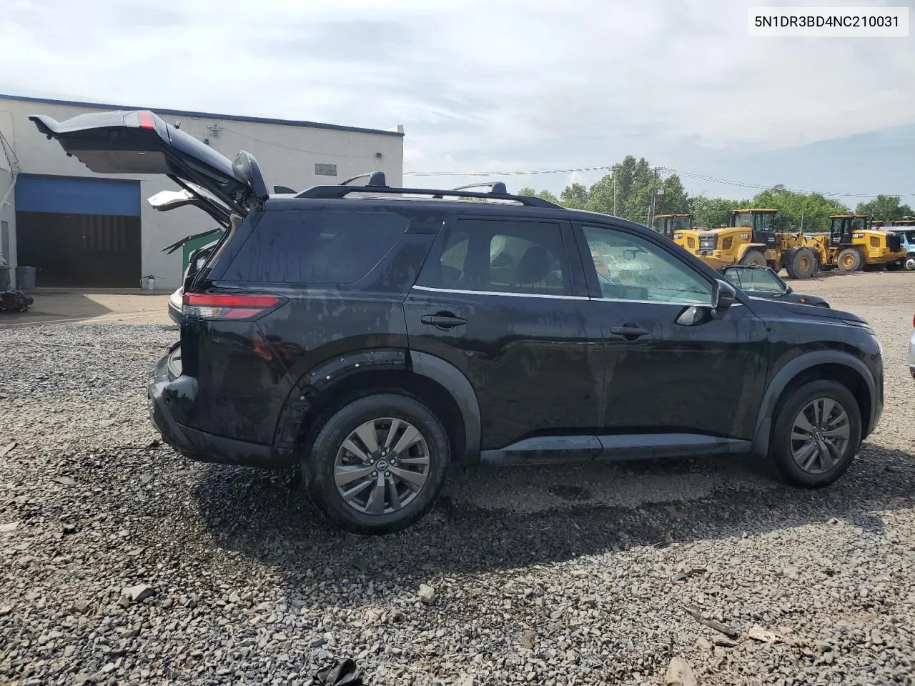 2022 Nissan Pathfinder Sv VIN: 5N1DR3BD4NC210031 Lot: 61883644