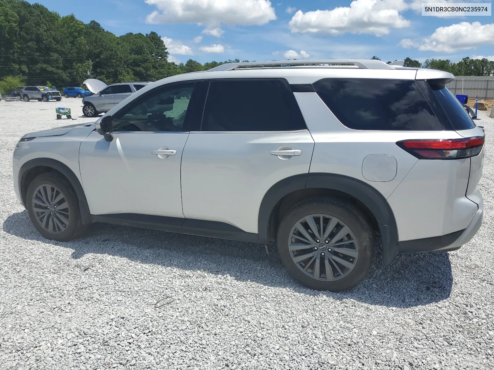 2022 Nissan Pathfinder Sl VIN: 5N1DR3CB0NC235974 Lot: 62415214