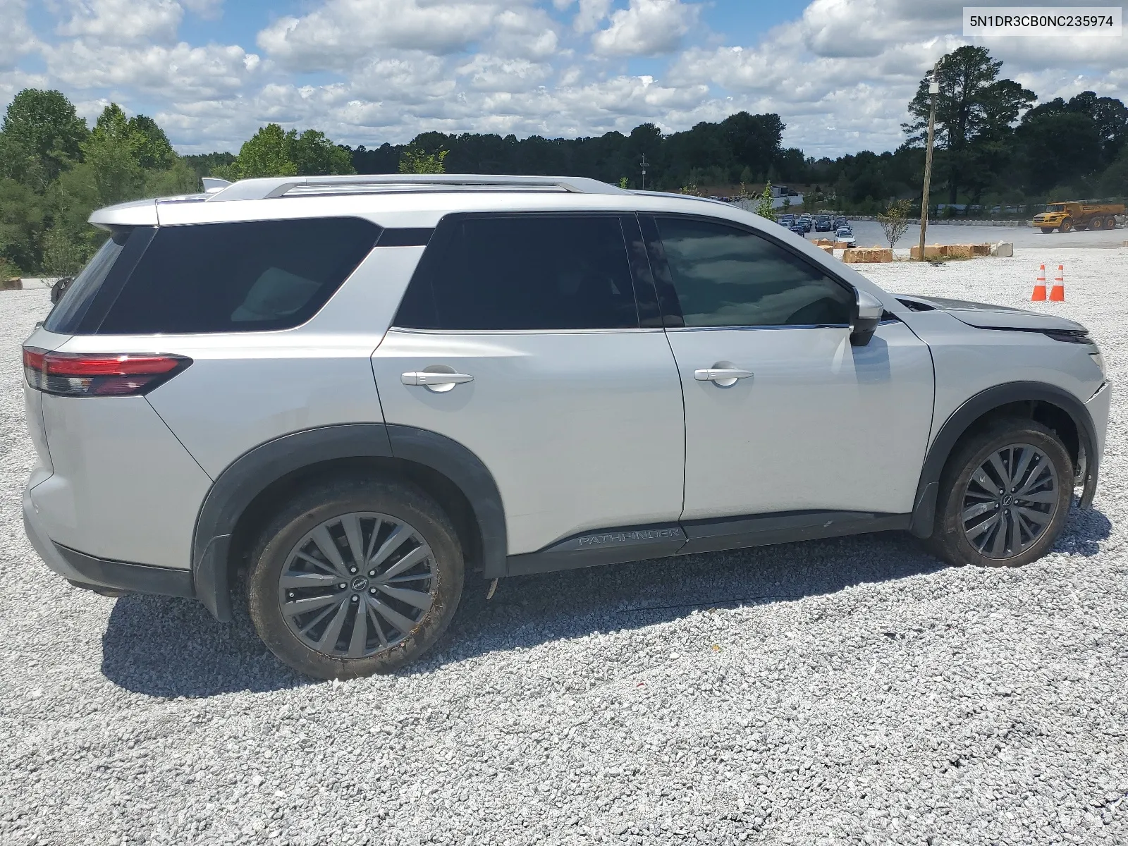 2022 Nissan Pathfinder Sl VIN: 5N1DR3CB0NC235974 Lot: 62415214