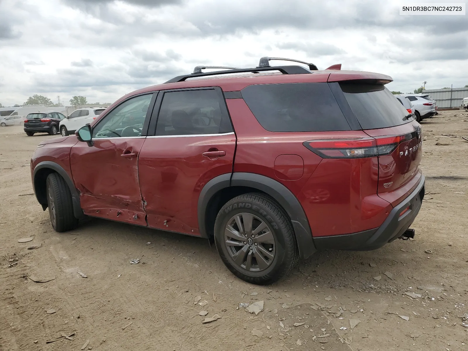 5N1DR3BC7NC242723 2022 Nissan Pathfinder Sv