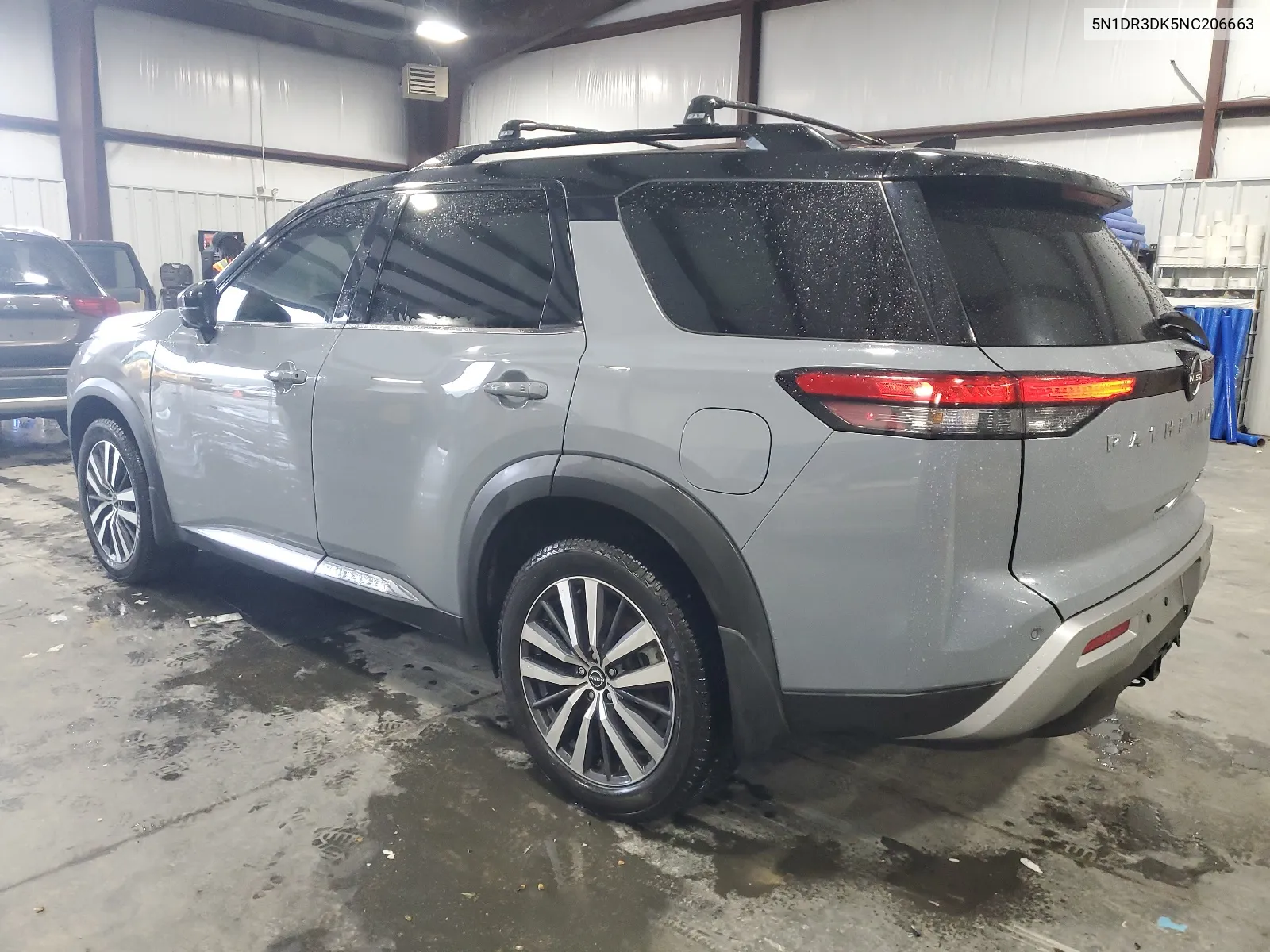 2022 Nissan Pathfinder Platinum VIN: 5N1DR3DK5NC206663 Lot: 66484474