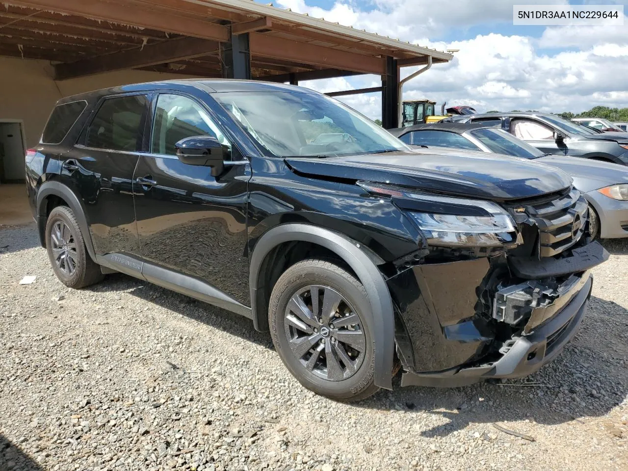 2022 Nissan Pathfinder S VIN: 5N1DR3AA1NC229644 Lot: 67727554