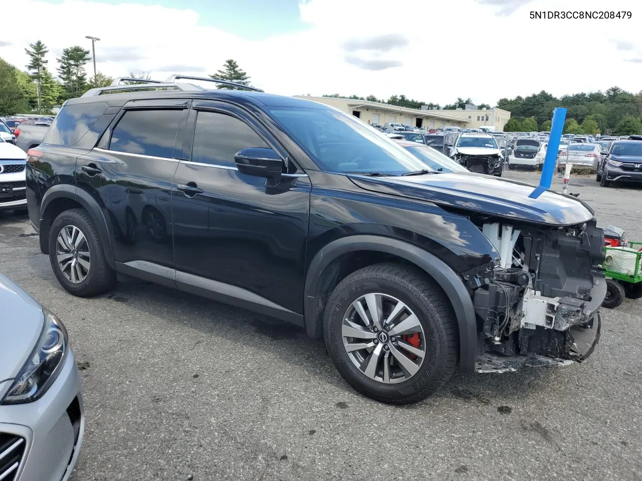 2022 Nissan Pathfinder Sl VIN: 5N1DR3CC8NC208479 Lot: 69991274