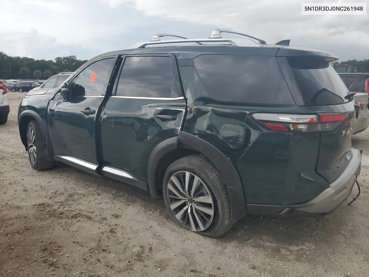 2022 Nissan Pathfinder Platinum VIN: 5N1DR3DJ0NC261948 Lot: 70169854