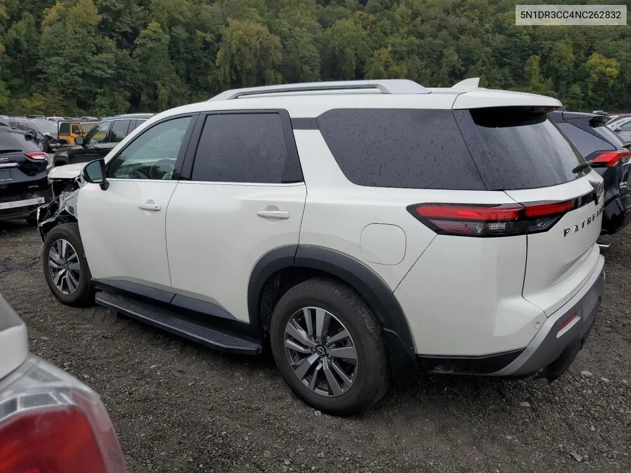 2022 Nissan Pathfinder Sl VIN: 5N1DR3CC4NC262832 Lot: 72586964