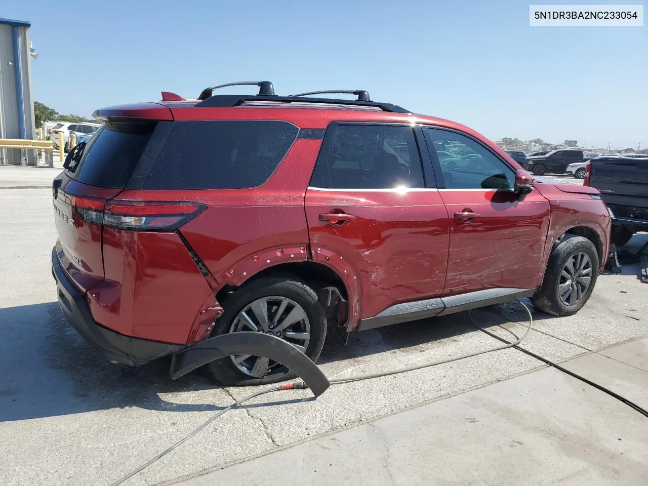 2022 Nissan Pathfinder Sv VIN: 5N1DR3BA2NC233054 Lot: 76491804