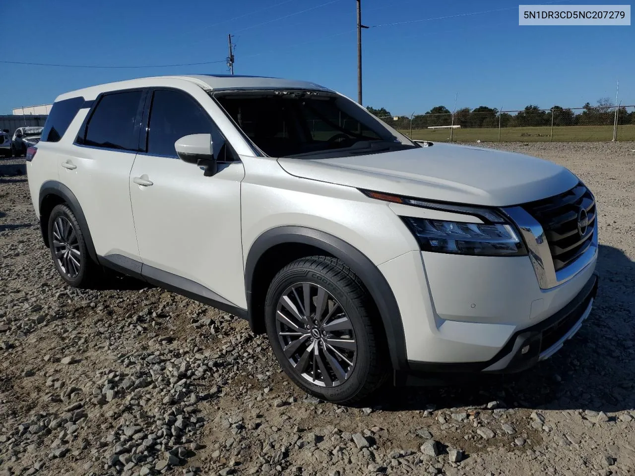 2022 Nissan Pathfinder Sl VIN: 5N1DR3CD5NC207279 Lot: 76606324