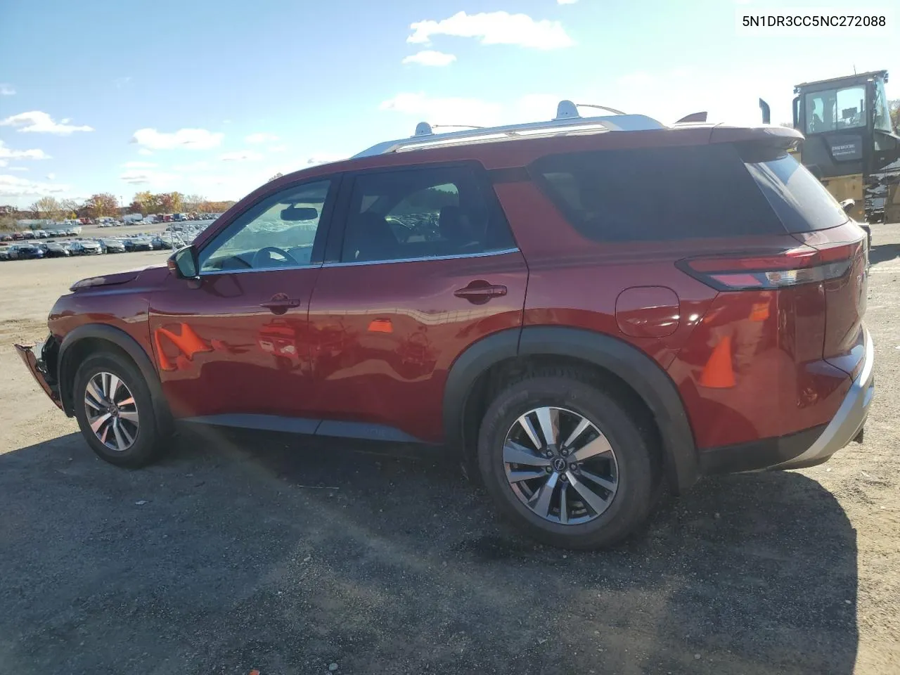 2022 Nissan Pathfinder Sl VIN: 5N1DR3CC5NC272088 Lot: 76885094